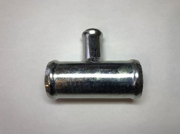 Трубка соединительная металл тройник д.38*16*38 мм (90*) 