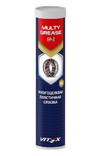 Смазка литиевая многоцелевая MULTY GREASE EP-2, 400мл (туба под шприц) VITEX  (уп.12 шт.)
