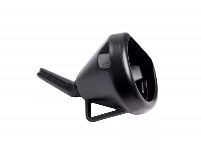 Воронка пластик D-190 мм ЧЕРНАЯ с ручкой 35см (уп 50 шт)