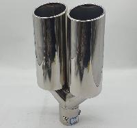 Насадка на глушитель d60D 60 L380, двойной выход арт ТМ-3028