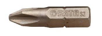 Бита отверточная BIT 6,3 длина 25мм PH*2 (5 шт*50223), к-т 59223 SATA 