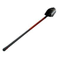 Лопата штыковая, метал.ковш 200* 300 мм, пластик.усилен.обрезиненный черенок  1200 мм (19518)