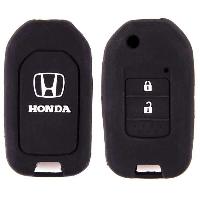 Чехол на ключ автомобильный силиконовый HONDA (2 кнопки) Fit, Vezel (Kc-slk-Hon-08)