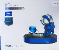 Ароматизатор на панель с солнечной батареей TM-848 Космонавт с планетой, Синий DREAM