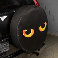 Чехол запасного колеса экокожа-полиэстер R15 D67см ГЛАЗА SKYWAY S06301088