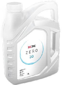 Масло моторное ZIC ZERO 30 0w30  ACEA C3, 4л  ( унив. синт 100%  ПАО)  (1/4)