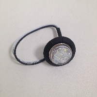 Фонарь габаритный 12/24V  6 SMD круглый D4 см водонепроницаемый, белый , шт.
