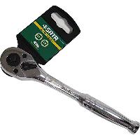 Трещотка (рукоятка с храповиком) 1/4х3/8 дюйма, двухсторонняя, металлическая ручка 11991МЕ SATA