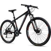 Велосипед 27,5 SANDSTONE 2.0D 440 дисковые торм, алюмин, Black/Orange (черно-оранж ) ALTON (Ю.Корея)