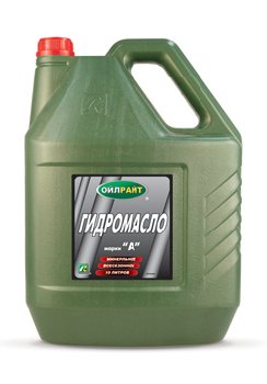 Масло гидравлическое Гидромасло Марки А,10 л. OIL RIGHT  (до−40°С)