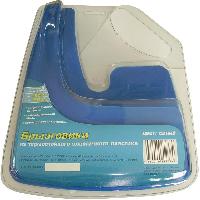 Брызговик фигурный черный, без надписи, (2 шт), к-т   AZARD Форс (1/26) 