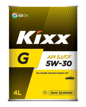 Масло моторное GS Oil Kixx G / GX5  5w30 SJ, 4L  (1/4)  SemiSynt 