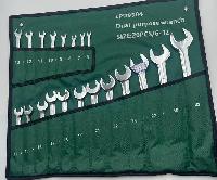 Ключи рожково-накидные ( 20 предметов) 6-32 мм, в тканевом чехле, к-т 