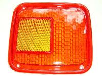 Стекло ремонтное фонаря заднего MMC FUSO (Красное), шт.