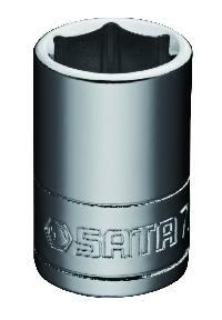 Головка торцевая 1/4" ( 6 гран) H24.5мм  13 мм  11313 SATA  (1/6)