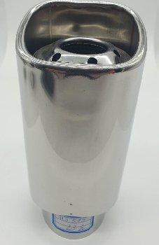 Насадка на глушитель d62D 60 L170, прямоугольный выход, округлый край  арт ТМ-575