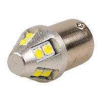 Светодиод T25 12-24V WHITE 10SMD (3030) S25 BA15s биполярная SKYWAY S08202093, (к-т 2шт.)