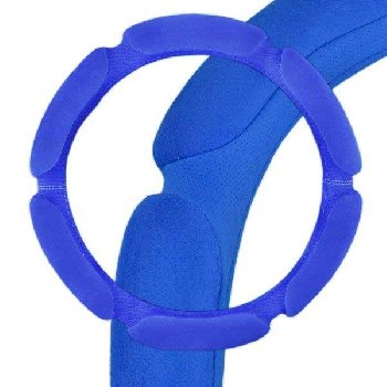 Оплетка замша Sponge classic, M (37-39 см) Синяя, 6 подушечек замша Синяя SKYWAY S01101017