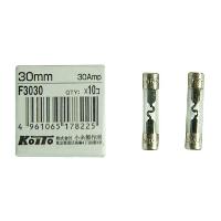 Предохранитель стеклянный 6*30мм, 30 А, шт.  KOITO (уп.10 шт.) F3030