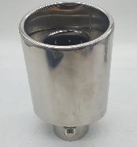 Насадка на глушитель d60D 90 L190, широкий выход, округлый край  арт ТМ-702