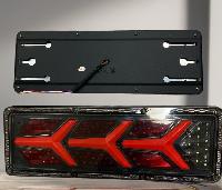 Фонарь задний диодный 24V, 140*405мм, SQ-B-138, 2 шт, к-т