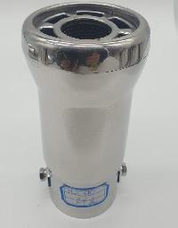 Насадка на глушитель d60D 60 L260, широкий выход, округлый край  арт ТМ-110