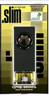 Ароматизатор на дефлектор жидкий SLIM Супер ваниль (8 мл.) SLMV- 92