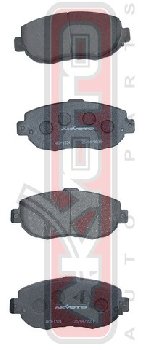 PF-1231 Тормозные колодки Akyoto AKD-1324  T.Mark 2/ Blit  GX110/JZX110  00-04  FR