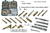 Инструмент для демонтажа автооборудования (набор 36 предметов) металл/пластик , кейс,  к-т   HM-3698