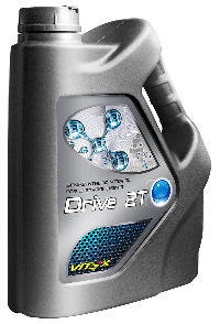 Масло 2-тактное Drive 2T, 4л  VITEX   API TC, JASO FB п/синт   (1/4)