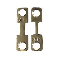 Предохранитель-вставка плавкая, металл 30A/60 А (2 шт.), к-т  (уп 20к-тов)