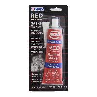 Герметик прокладка силиконовый Красный, 85 g, 11-AB-CH-RE-S,  ABROМasters (уп.12 шт.)