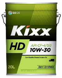 Масло моторное GS Oil Kixx HD 10w30 CF-4,20L SemiSynt (Dynamic CF-4/SG) 