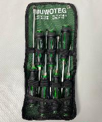 Отвертка с ударным наконечником (набор 7 предметов) в тканевом чехле, к-т  (No224)