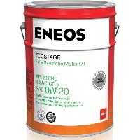 Масло моторное ENEOS SN  0w20 Ecostage,20л. синтетика бенз
