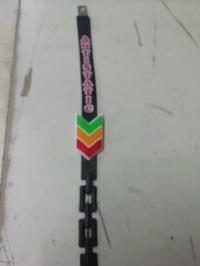 Антистатик-заземлитель, форма-цепь, катафот СТРЕЛКА ТРОЙНАЯ, длина 55см  (37649)