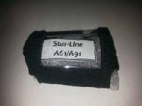 Чехол на брелок сигнализации STARLINE A61/A91/B6/B9/C4 Twage замша (плетенка), черная