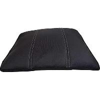 Подушка на сиденье экокожа 41*41 см, ЧЕРНАЯ, шт. AKUBA