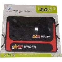 Коврик на панель плоский 180*130мм, Черный, Н-тип, надпись MUGEN