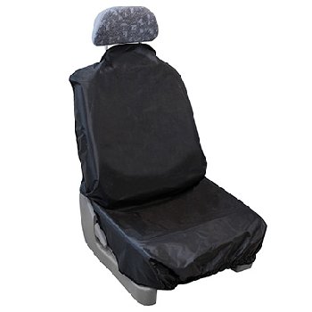 Накидка защитная на сидение, ткань полиэстр, черная, 73*133см, шт.  SKYWAY S06103001