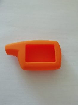 Чехол на брелок сигнализации силиконовый PANDORA 3000/3100/3250/3500/3500/3700/3940/DX40/50, оранж