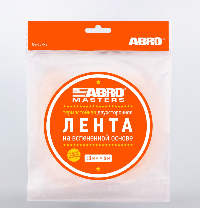 Скотч двусторонний белый термостойкий EVA 30 мм, длина 5м ABRO MASTERS (уп.200 шт.)