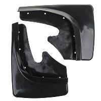 Брызговик фигурный черный, без надписи, (2 шт) к-т  SKYWAY СТАНДАРТ, (в пакете)