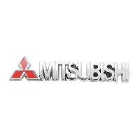 Шильдик металлопластик MITSUBISHI + эмблема, хром SKYWAY (S4)