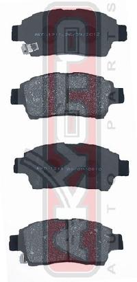 PF-1471/PF-1432 Тормозные колодки Akyoto AKD-1211 T.Platz (NCP1#)Yaris,Probox (#NCP5#,#NLP5#)