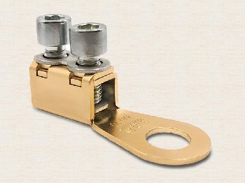 Клемма под болт (наконечник провода) медная S10-50*9,  шт  НПБ-10-50 Klemos