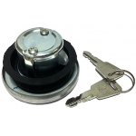 Крышка бака топливного металлическая с замком  35 мм 