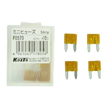 Предохранитель флажковый МИНИ   5 А KOITO (F0570) , шт   (уп 10 шт )