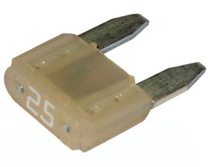 Предохранитель флажковый МИНИ 25 А , шт. (уп.100 шт.)