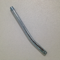 Трубка жесткая (переходник) для шприца плунжерного, изогнутая 